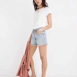 Madewell relaxed denim shorts